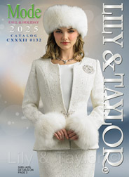 Каталог женской одежды обычных и больших размеров американского бренда Lily & Taylor осень-зима 205-26