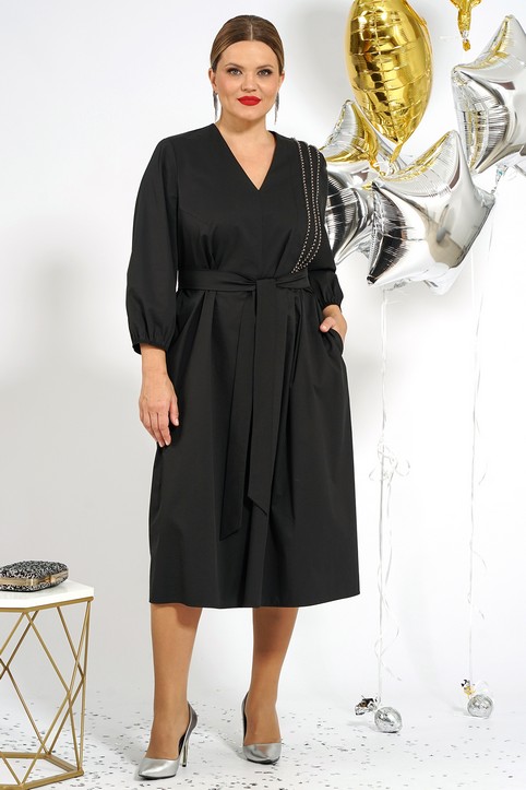 Новогодняя коллекция женской одежды больших размеров белорусского бренда Alani Collection 2024
