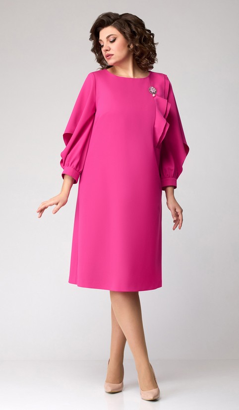 Коллекция одежды для полных девушек белорусского бренда Mishel Style осень 2023