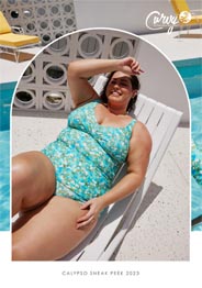 Capriosca - lookbook купальников для полных женщин из Австралии лето 2023
