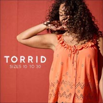 Torrid - американский lookbook женской одежды plus размеров лето 2023