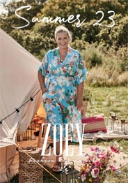 Zoey - датский lookbook одежды для полных женщин лето 2023
