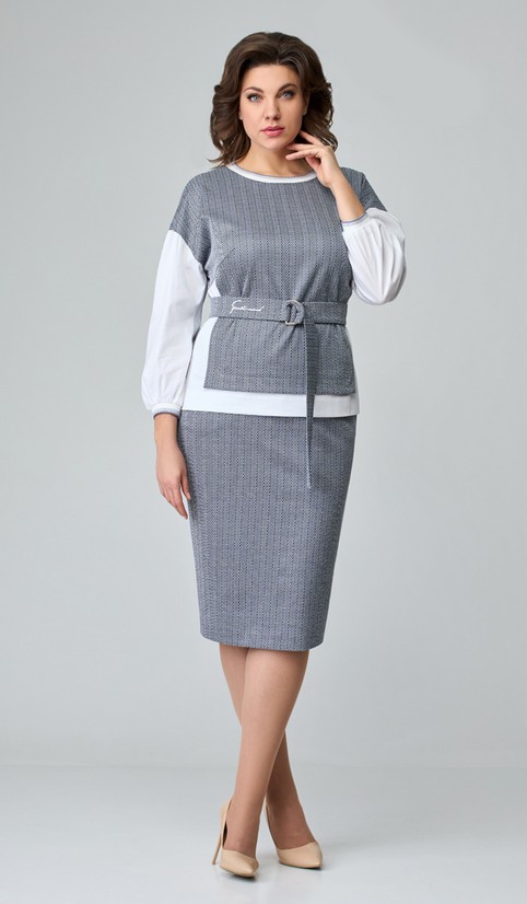 Коллекция одежды для полных девушек белорусской компании Mishel Style весна-лето 2023