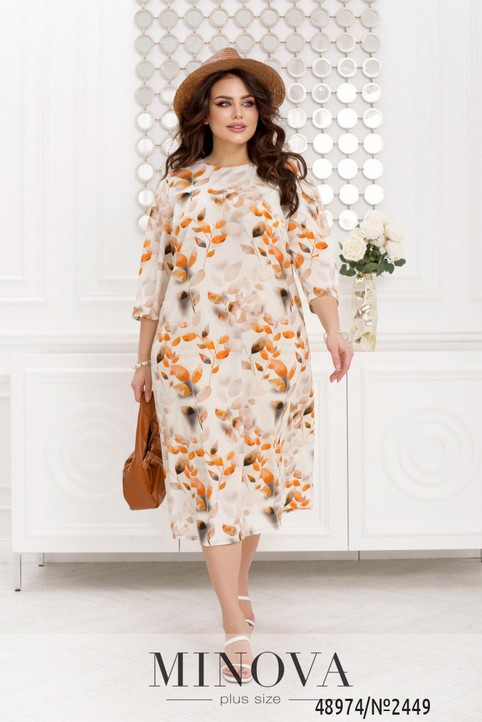 Платья больших размеров украинского бренда Minova весна 2023
