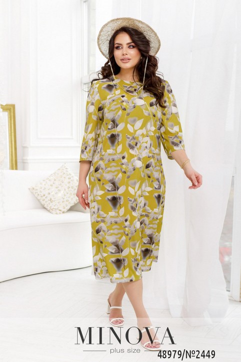 Платья больших размеров украинского бренда Minova весна 2023