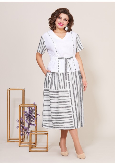 Коллекция одежды для полных девушек белорусского бренда Mira Fashion весна-лето 2023