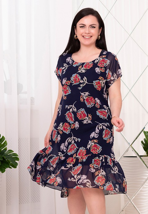 Платья больших размеров российского бренда Kontaly весна 2023
