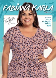 Бразильский каталог одежды plus размеров Fabiana Karla январь, февраль, март 2023