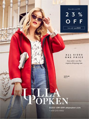 Каталог (американский) женской одежды больших размеров немецкого бренда Ulla Popken январь 2023