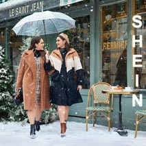 Lookbook одежды для полненьких девушек китайского бренда SHEIN январь 2022