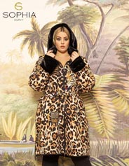 Lookbook женской одежды нестандартных размеров итальянского бренда Sophia Curvy осень-зима 2022-2023