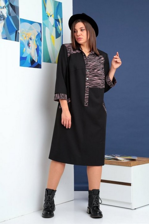 Коллекция одежды для полных девушек белорусского бренда Ivelta Plus осень 2022