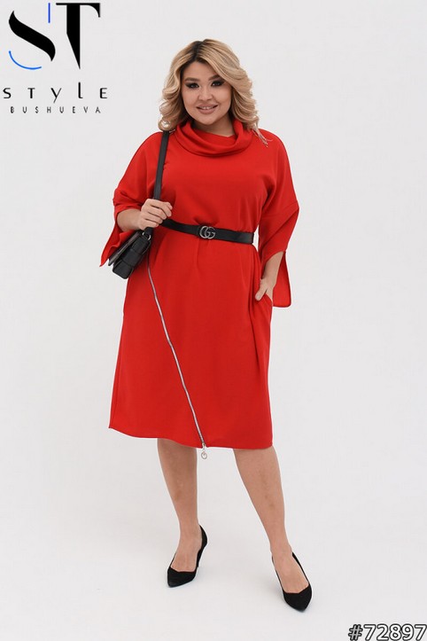 Платья для полных женщин украинского бренда ST Style осень 2022