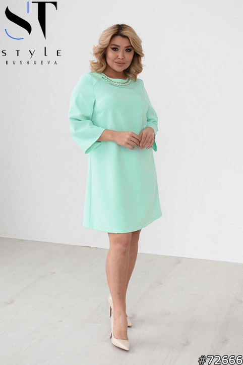 Платья для полных женщин украинского бренда ST Style осень 2022