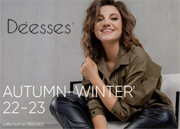 Коллекция одежды для полных девушек белорусского бренда Deesses осень-зима 2022-2023