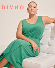 Коллекция женской одежды больших размеров российского бренда Divno лето 2022