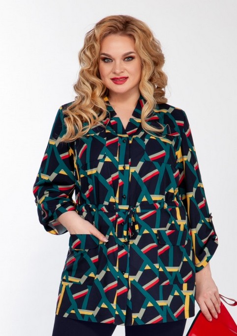Коллекция женской одежды больших размеров белорусского бренда Эль Стиль лето 2022
