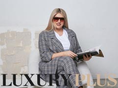 Российский lookbook одежды для полных женщин Luxury Plus весна 2022