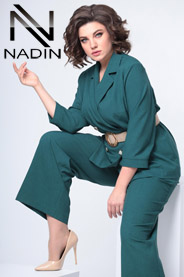 Коллекция одежды для полных девушек белорусского бренда Nadin N весна 2022