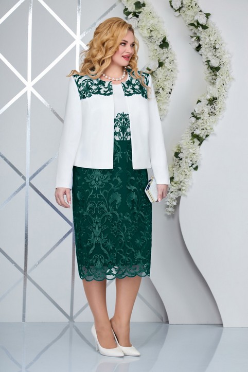 Коллекция женской одежды больших размеров белорусского бренда Ninelle весна 2022