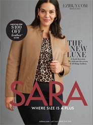 Австралийский каталог женской одежды больших размеров Sara март 2022