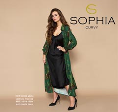 Итальянский lookbook одежды для полных девушек Sophia Curvy весна 2022