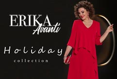 Новогодняя коллекция платьев для полных модниц белорусского бренда Avanti Erika 2022