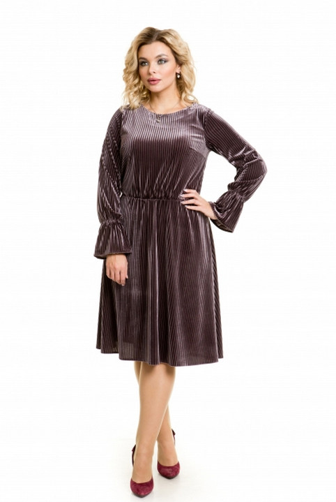 Коллекция нарядных платьев больших размеров российского бренда Venusita зима 2021-22