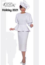 Праздничный lookbook женской одежды нестандартных размеров американского бренда Dorinda Clark Cole 2021