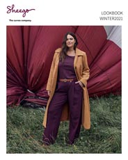 Sheego - немецкий lookbook одежды для полных девушек и женщин зима 2021-22