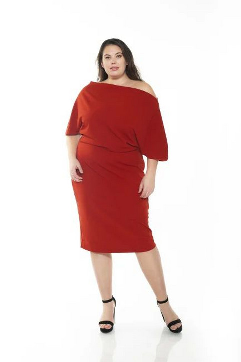 Нарядные платья и платья-двойки для полных женщин американского бренда Stein Mart 2021