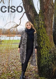 Ciso - датский lookbook молодежной женской одежды больших размеров осень-зима 2021-22