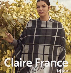 Claire France 0 канадский lookbook женской одежды больших размеров осень 2021