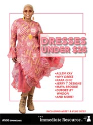 Американский каталог женской одежды больших размеров The Immediate Resource весна-лето 2021