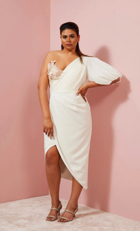 Нарядные платья и платья-двойки для полных женщин австралийского бренда Vivienna Lorikeet лето 2021