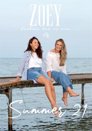 Датский lookbook женской одежды Plus размеров ZOEY лето 2021