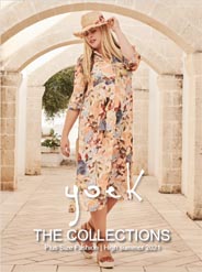 Голландский lookbook одежды для полных женщин Yoek лето 2021 (Часть 2)