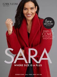 Новозеландский каталог одежды для полных модниц Sara май 2021
