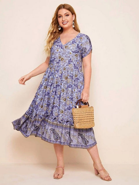Платья для полных девушек в стиле boho-chic австралийского бренда Boheme Junction весна-лето 2021