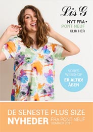 Датский lokbook одежды для полных девушек Pont Neuf весна 2021