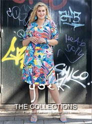 Голландский каталог женской одежды нестандартных размеров Yoek лето 2021