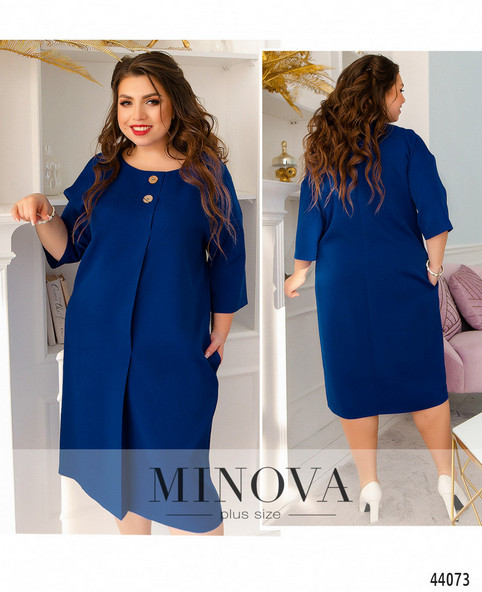 Платья для полных модниц украинского бренда Minova весна 2021