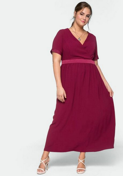 Нарядные платья для полных женщин немецкого бренда Sheego весна-лето 2021