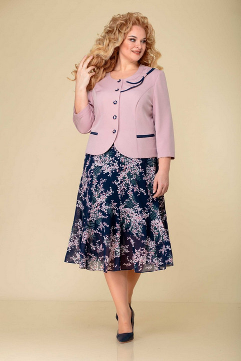 Коллекция одежды для полных девушек и женщин белорусского бренда Асолия весна 2021
