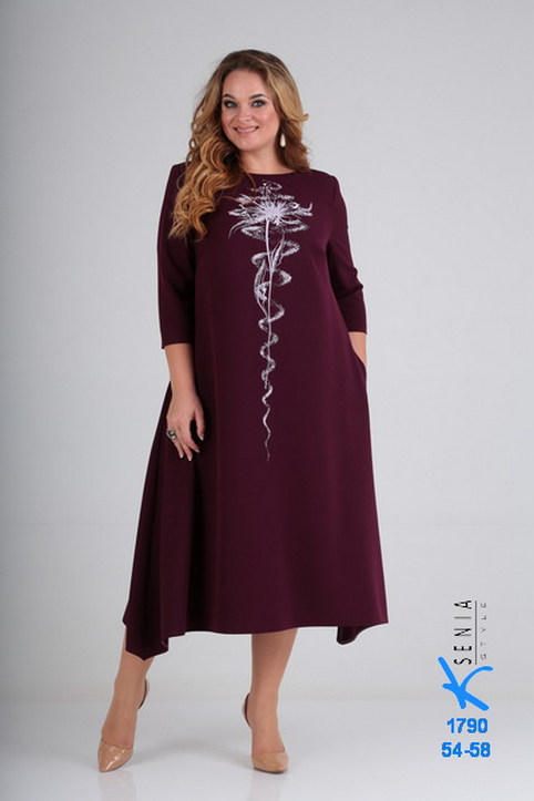 Коллекция женской одежды больших размеров белорусского бренда Ksenia Style зима 2020-21