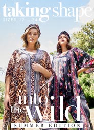 Австралийский lookbook женской одежды нестандартных размеров Taking Shape февраль 2021