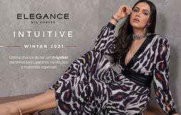 Коллекция женской одежды больших размеров бразильского бренда Elegance зима 2020-2021