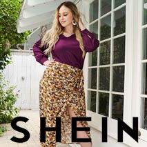 Lookbook одежды для полных девушек китайского бренда Shein октябрь 2020