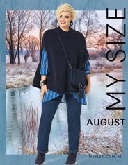 Lookbook женской одежды нестандартных размеров австралийского бренда My Size август 2020