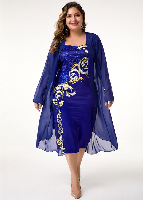 Платья и сарафаны больших размеров китайского бренда Rosewe 2020